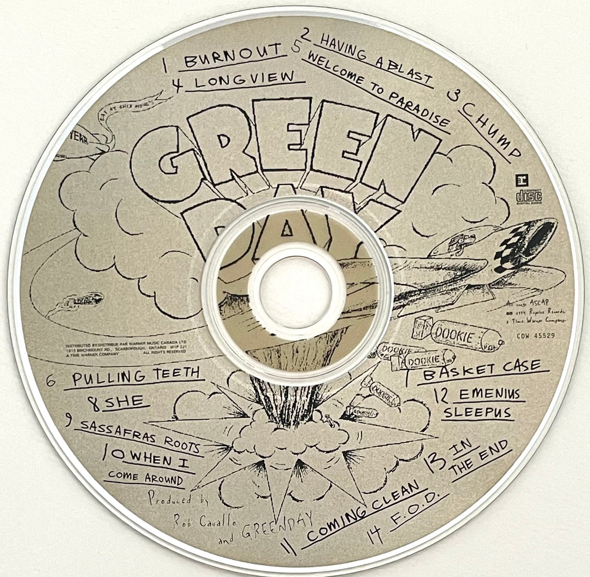 Green Day – Dookie – Positive Vibes Music