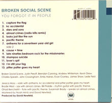 Broken Social Scene – You Forgot It In People